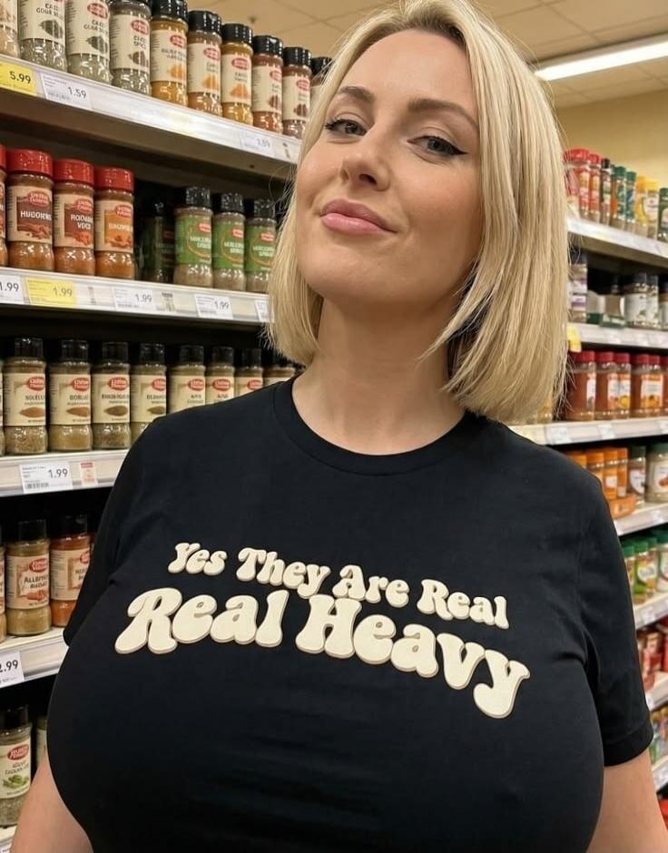 Yes They Are Real Real Heavy