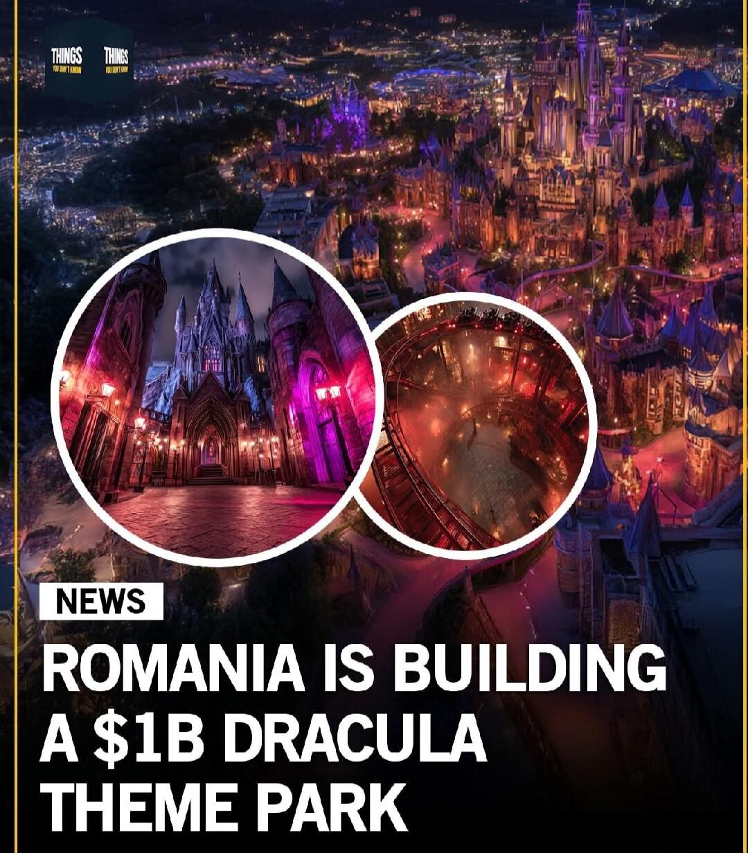 ROMANIA IS BUILDING A $1B DRACULA THEME PARK