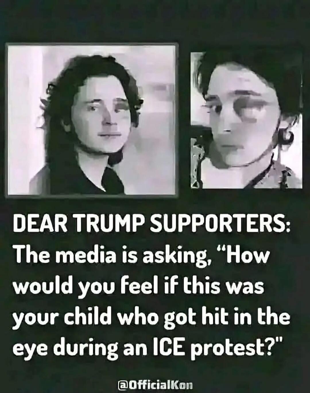 DEAR TRUMP SUPPORTERS: The media is asking, 