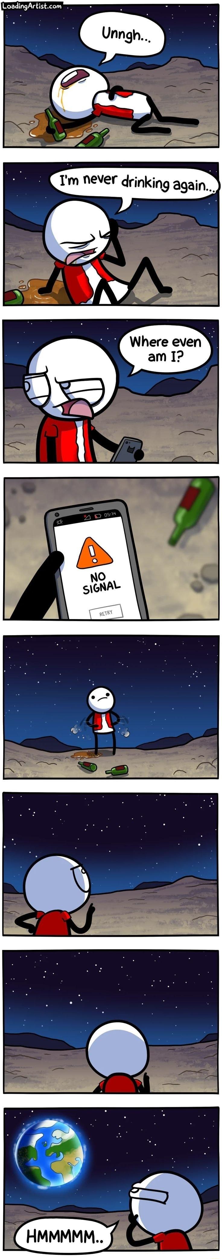 Im NeVer drinking again gi