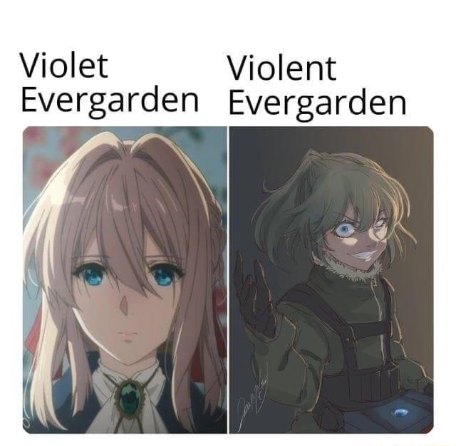 Violet Violent Evergarden Evergarden