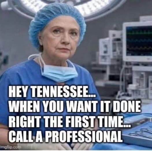 HEY TENNESSEE... WHEN YOU WANT IT DONE RIGHT THE FIRST TIME... CALL A PROFESSIONAL