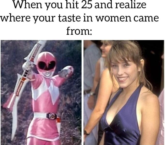 When you hit here your taste in women came from
