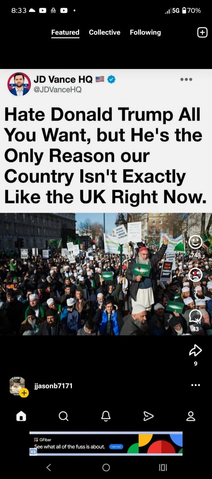 Hate Donald Trump All You Want, but He's the Only Reason our Country Isn't Exactly Like the UK Right Now.