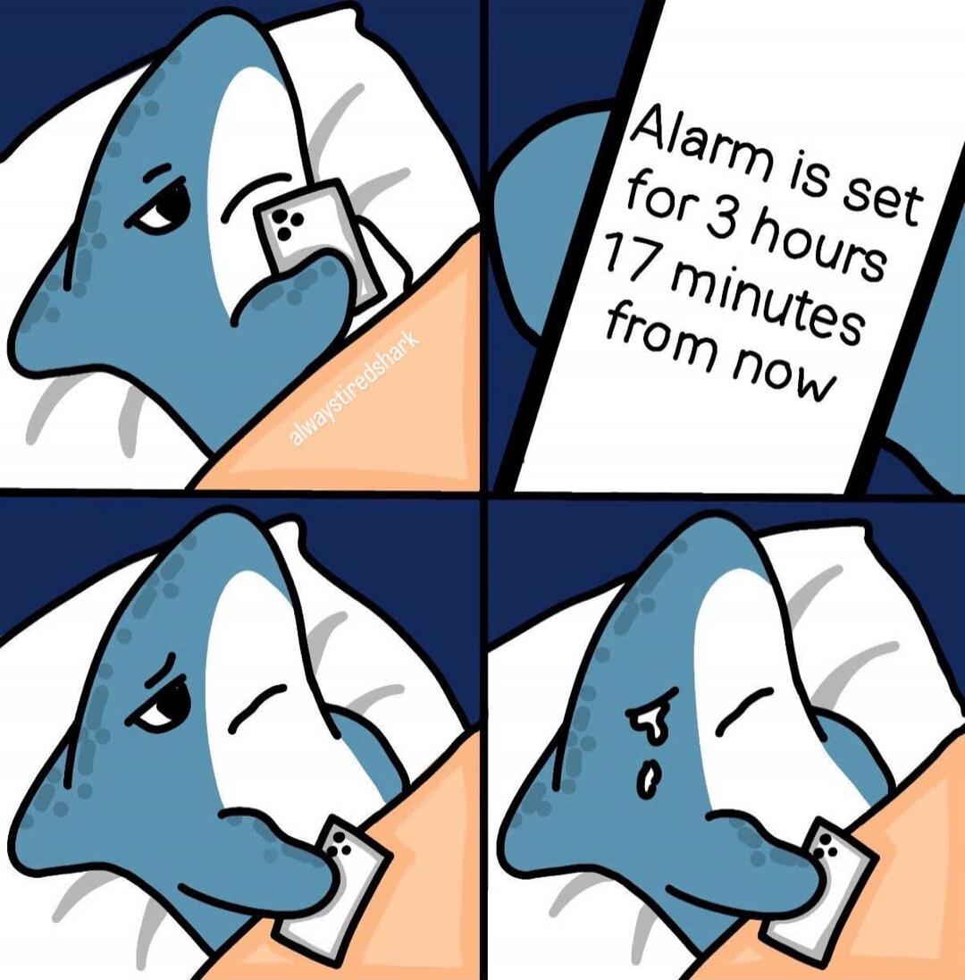 Alarm is set for 3 hours 17 minutes from now