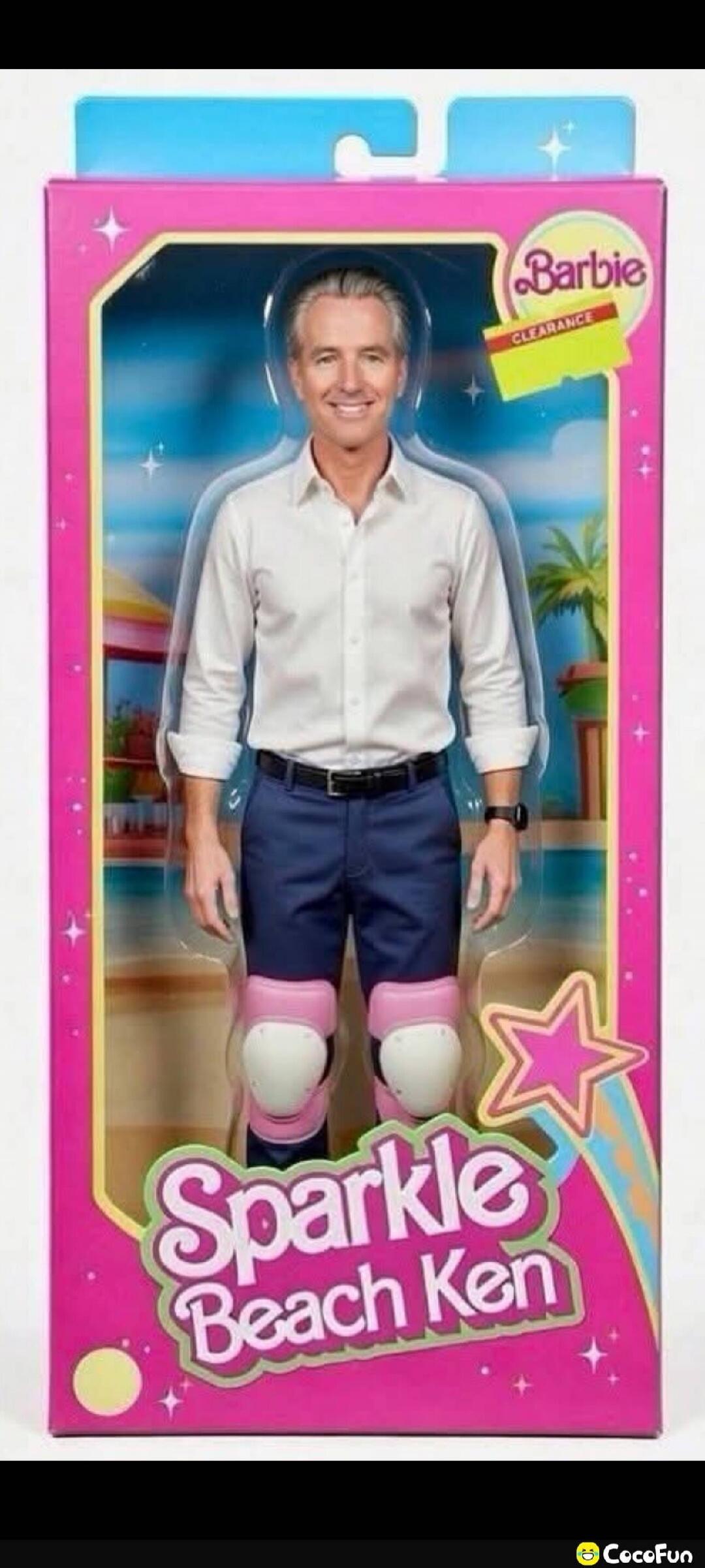 Barbie Sparkle Beach Ken  CLEARANCE