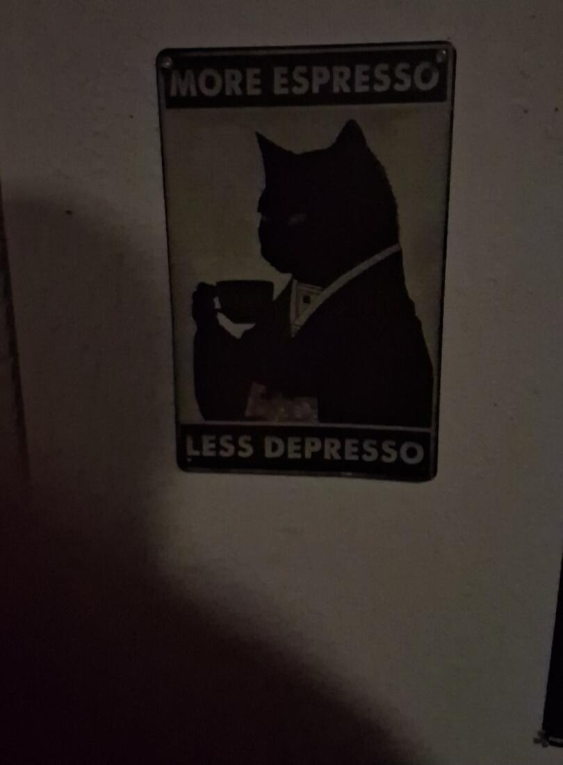 MORE ESPRESSO LESS DEPRESSO