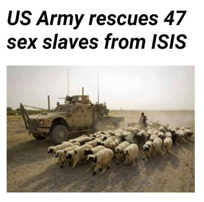 US Army rescues 47 sex slaves from ISIS