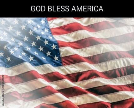 GOD BLESS AMERICA