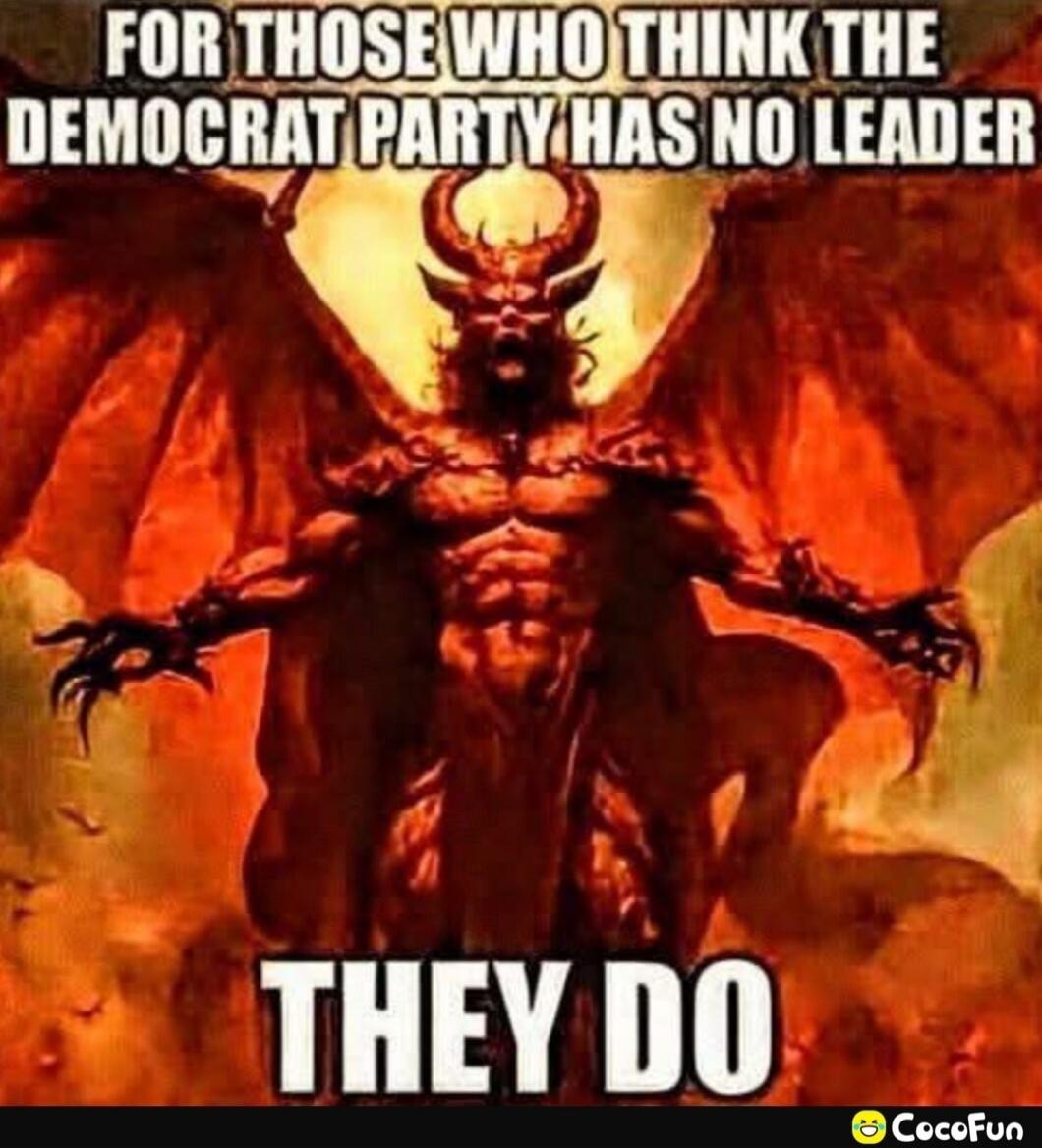 FOR THOSE WHO THINK THE DEMOCRAT PARTY HAS NO LEADER THEY DO
