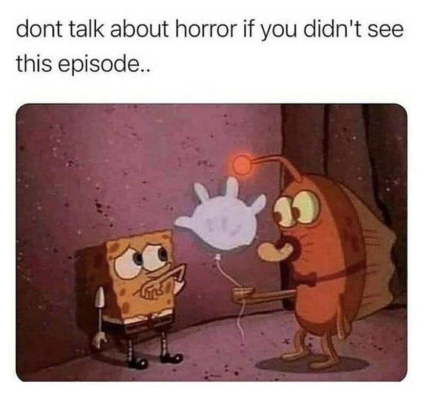 dont talk about horror if you didnt see this episode