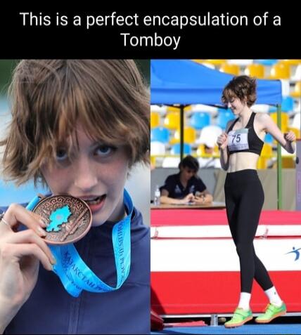 This is a perfect encapsulation of a Tomboy