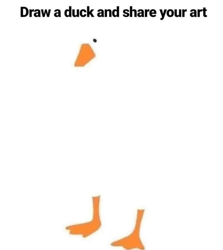 Draw a duck and share your art