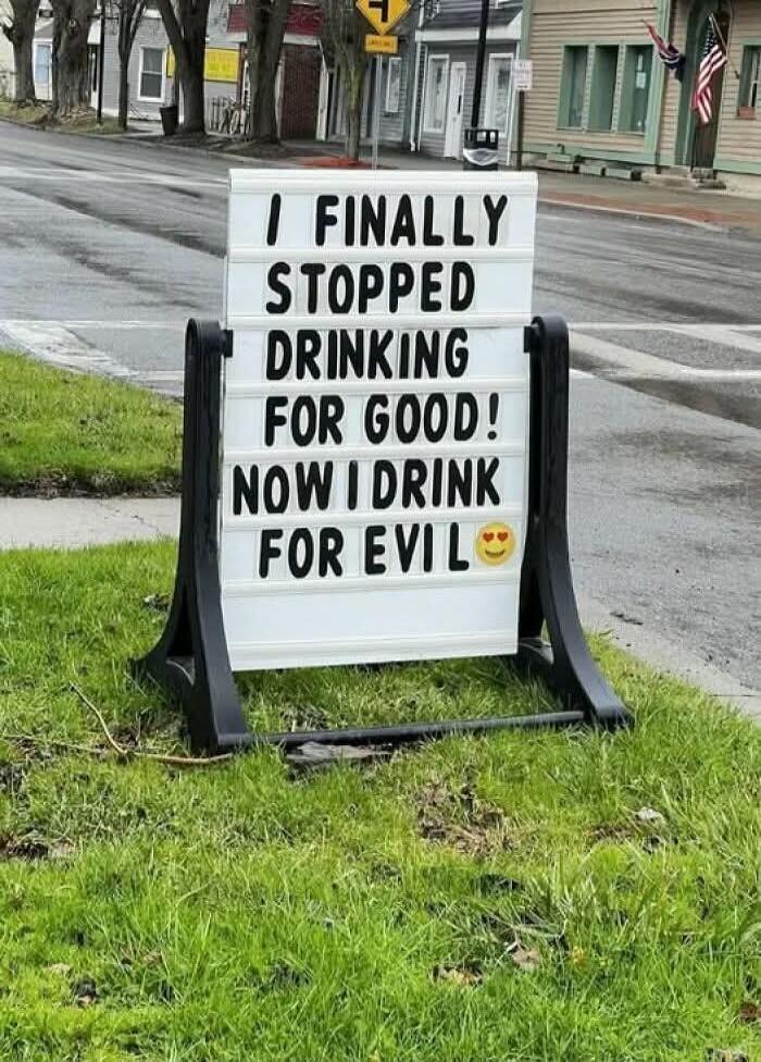 I FINALLY STOPPED DRINKING FOR GOOD! NOW I DRINK FOR EVIL 🥰