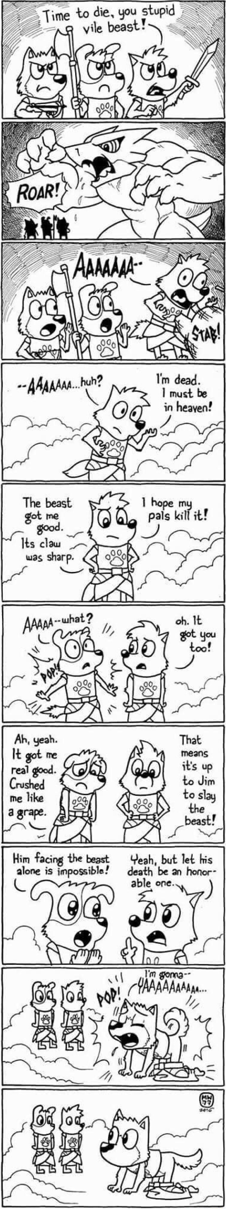 Time o die you stupid G ik beast 2 D Dol 4 1 r _ 015 o Tk Srmin L Him facing the beast Yeah but let his alone is impossible death be an honor