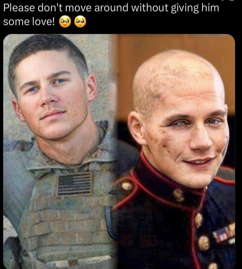 Please don't move around without giving him some love! 🥺🥺