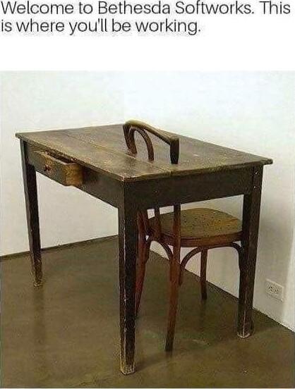 Welcome to Bethesda Softworks This is where youll be working