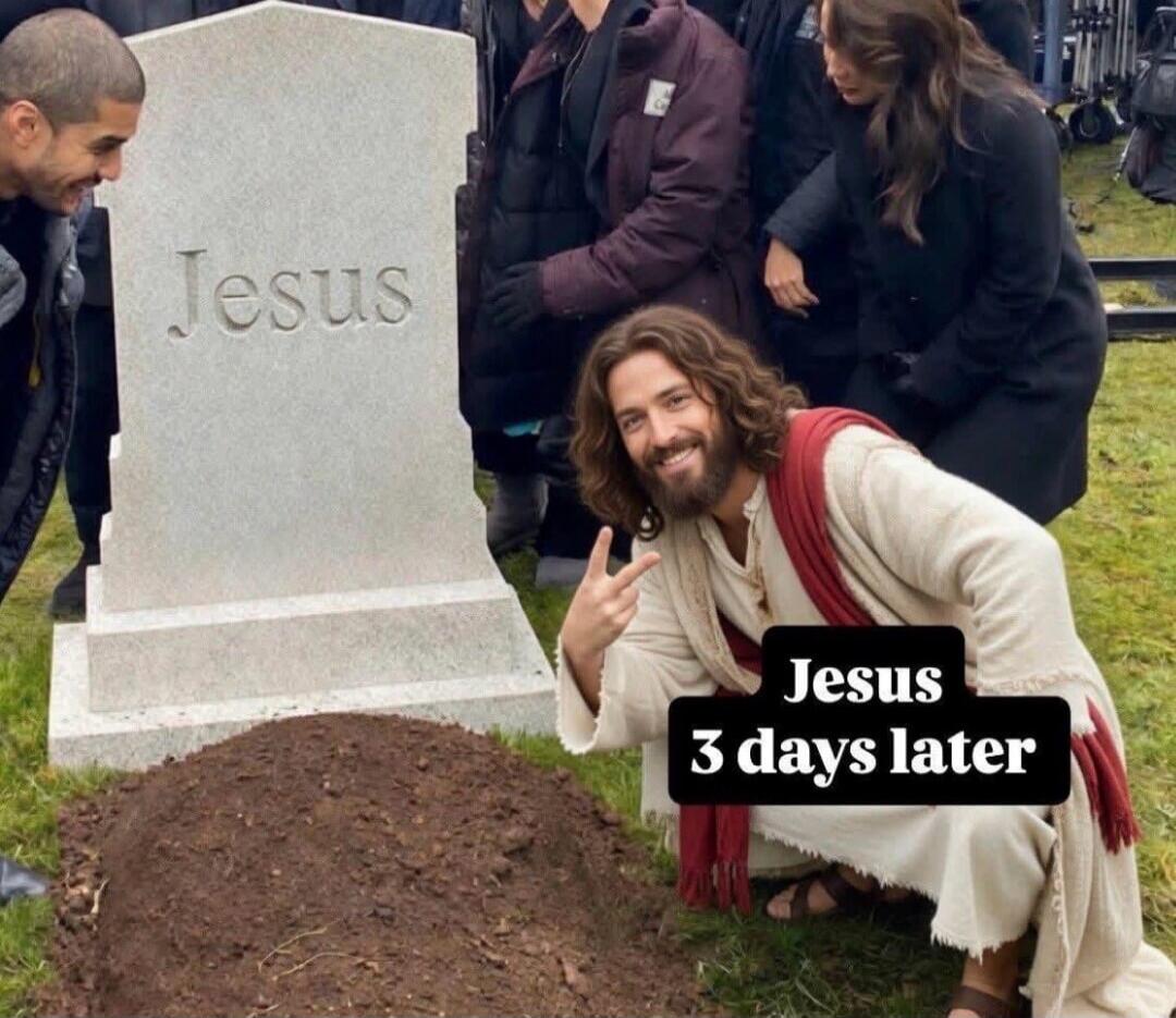 Jesus Jesus 3 days later