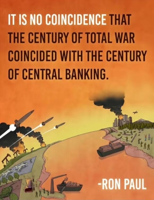 THAT THE CENTURY OF TOTAL WAR COINCIDED WITH THE CENTURY OF CENTRAL BANKING