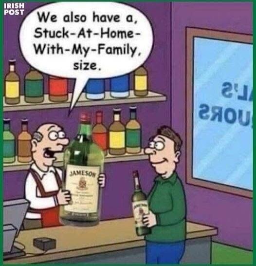 We also have a, Stuck-At-Home-With-My-Family, size.