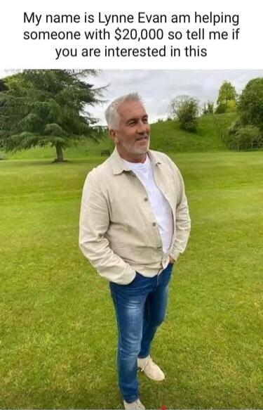 My name is Lynne Evan am helping someone with $20,000 so tell me if you are interested in this