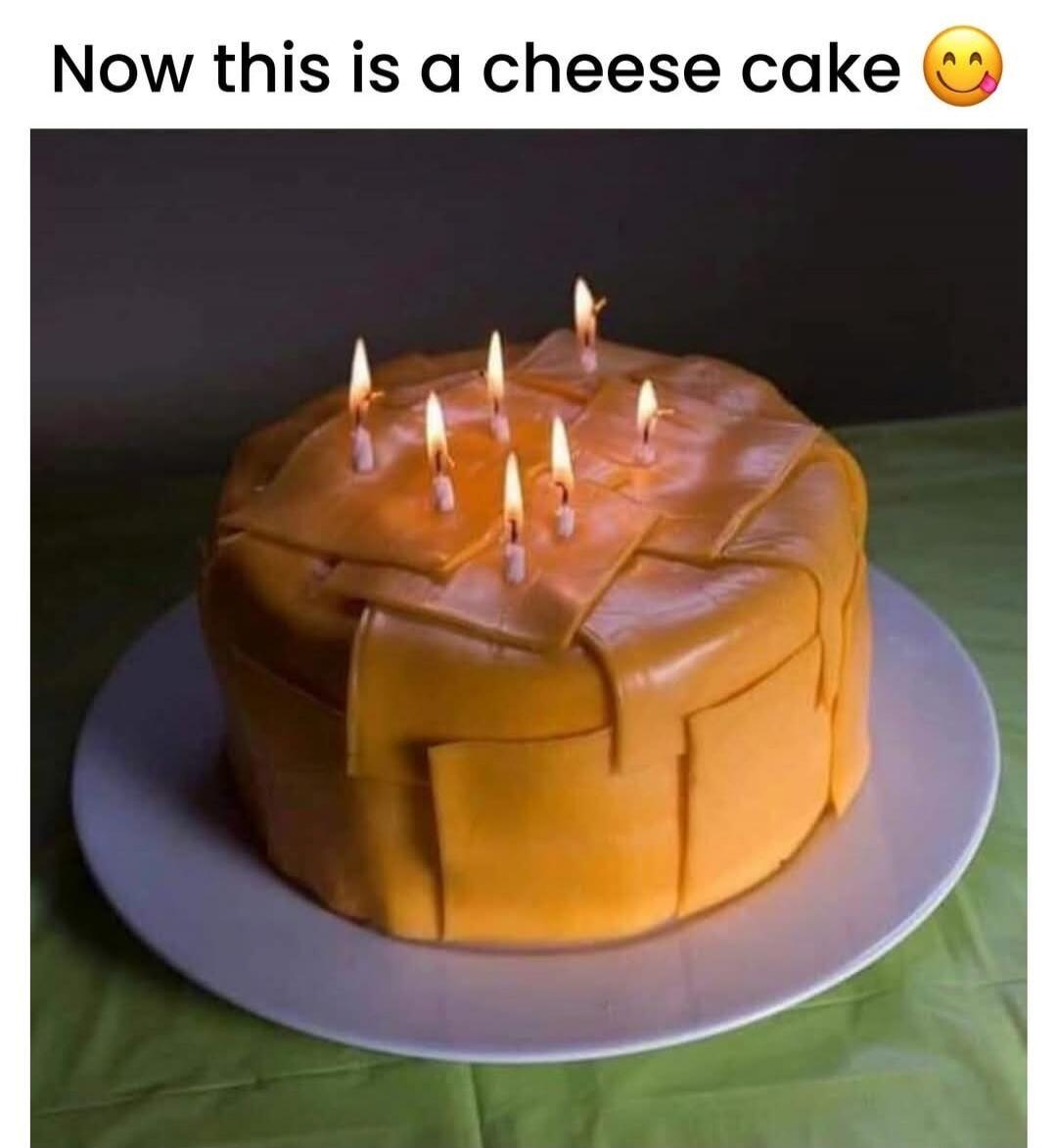 Now this is a cheese cake 😋