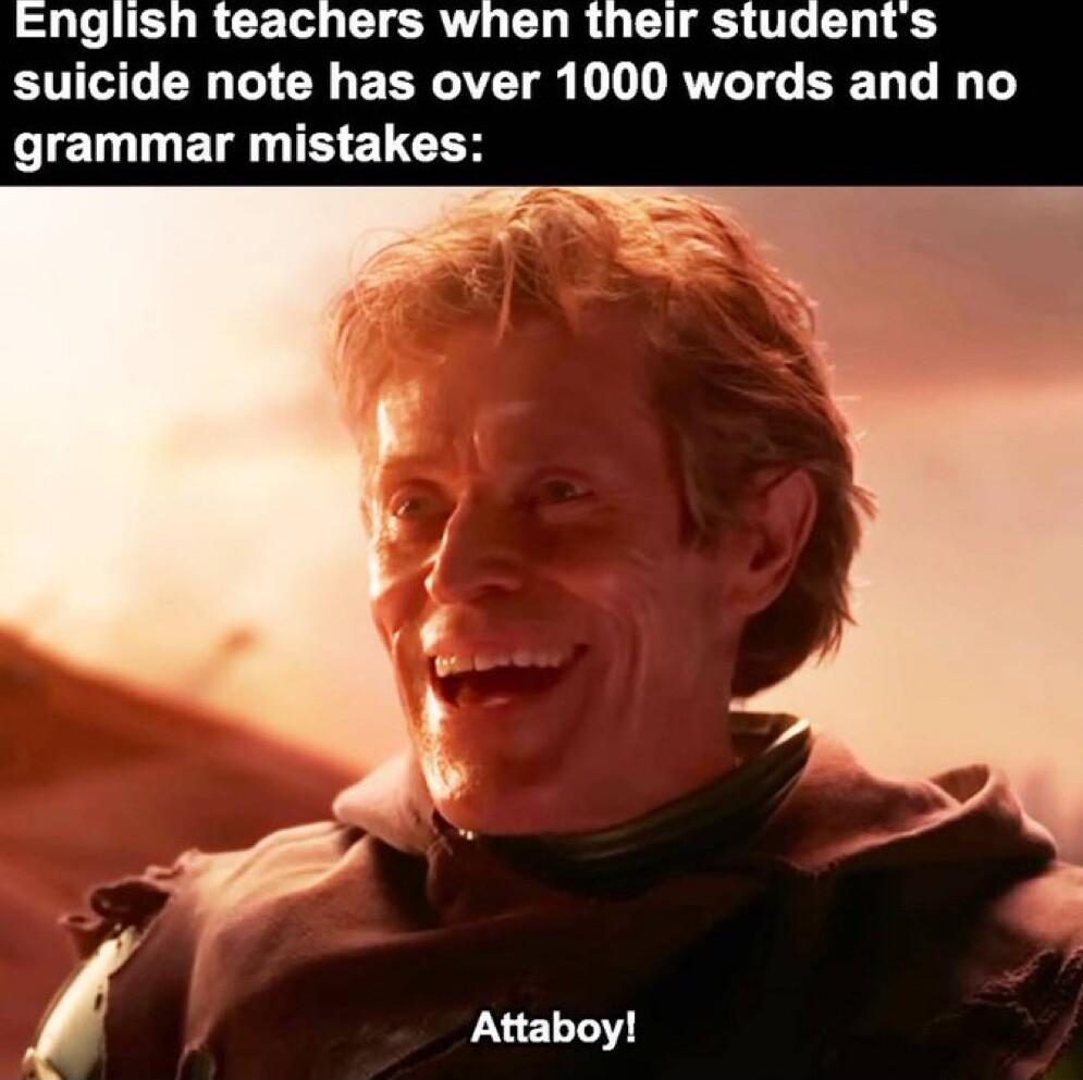 S0l HEDRCEI T CR DR G g U ENELER L EREREIR LTI GCEED LT grammar mistakes Attaboy