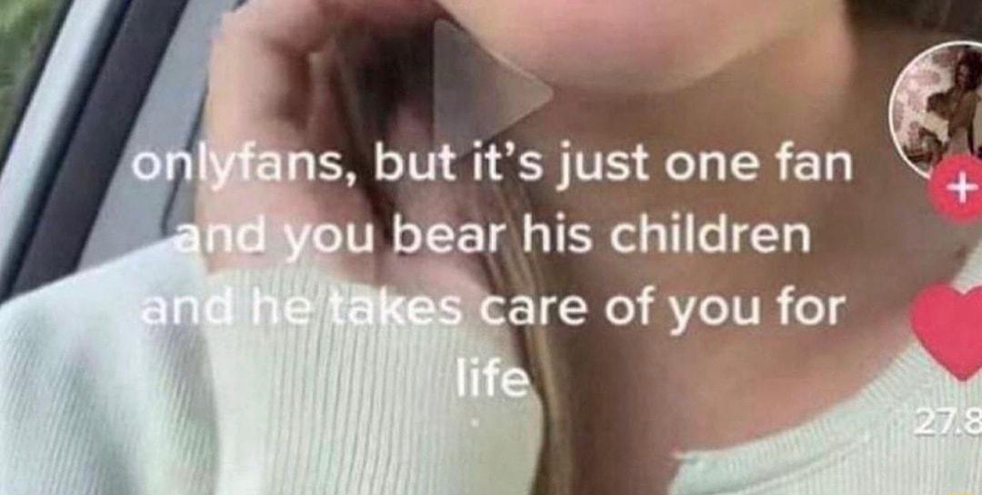 ns but its just one fan u bear his ctildren are of yo