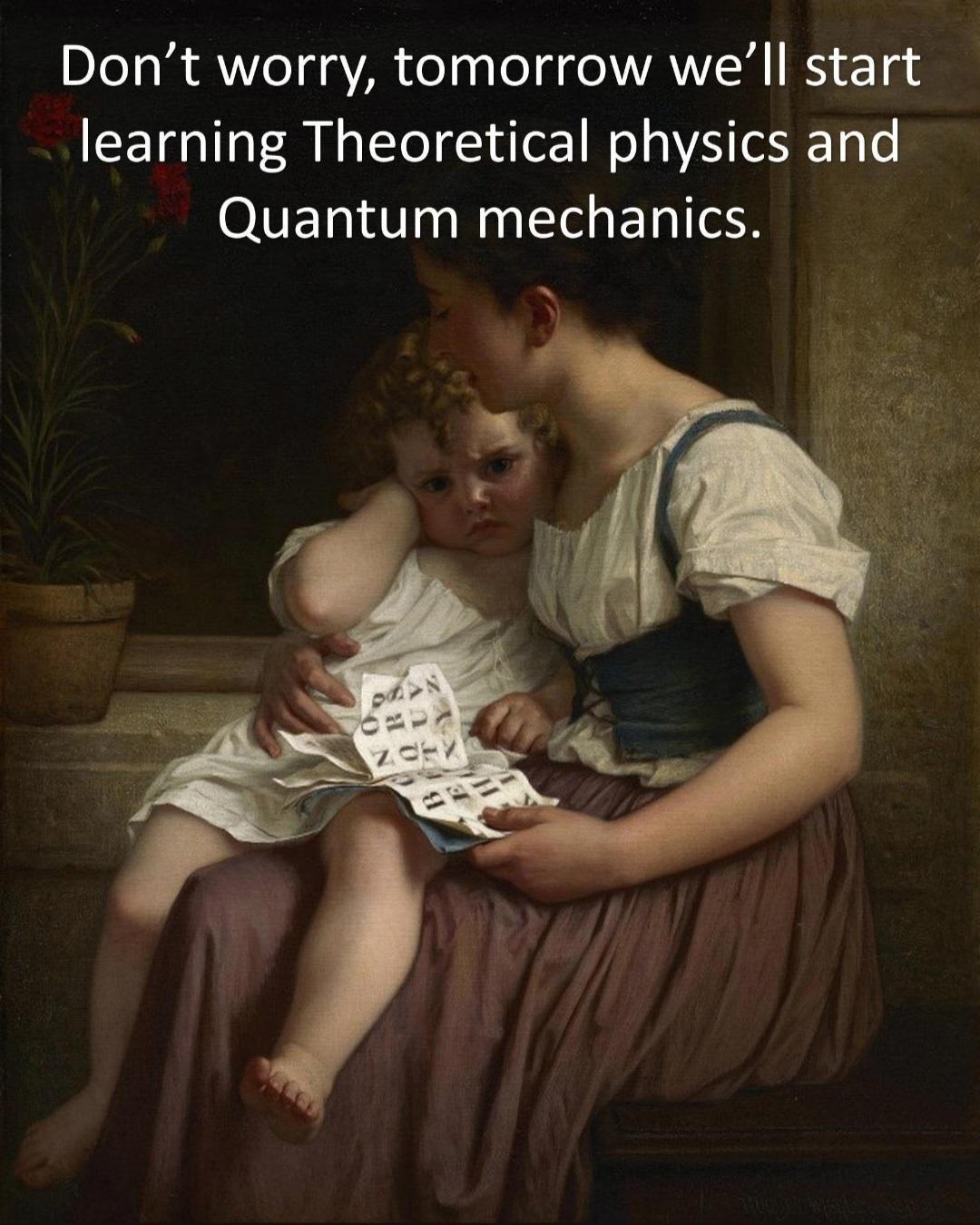 BIe s Ao T g aVAR Vo o To o AN KBS 15 learning Theoretical physics and Quantum mechanics