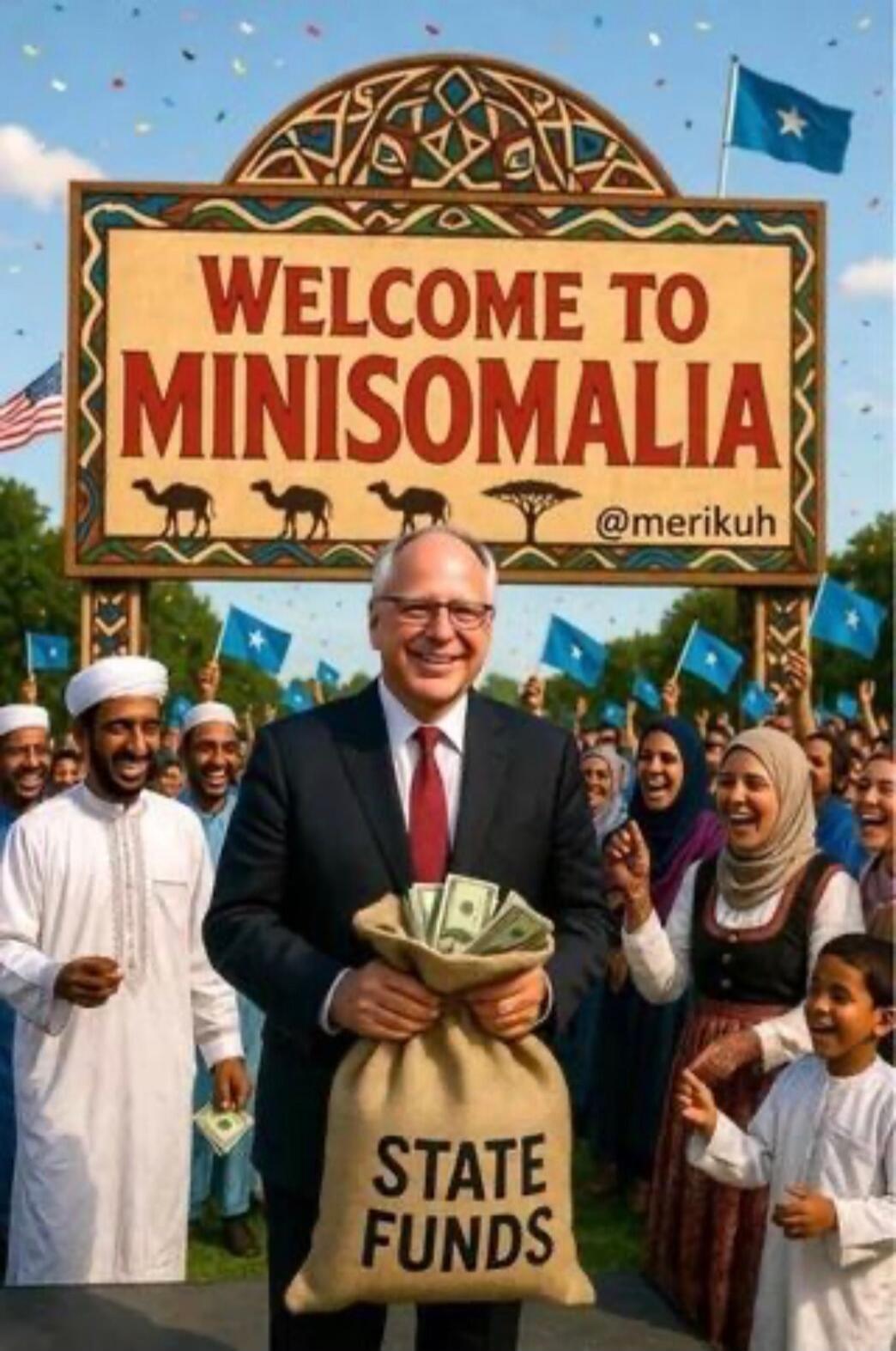 WELCOME TO MINISOMALIA @merikuh STATE FUNDS
