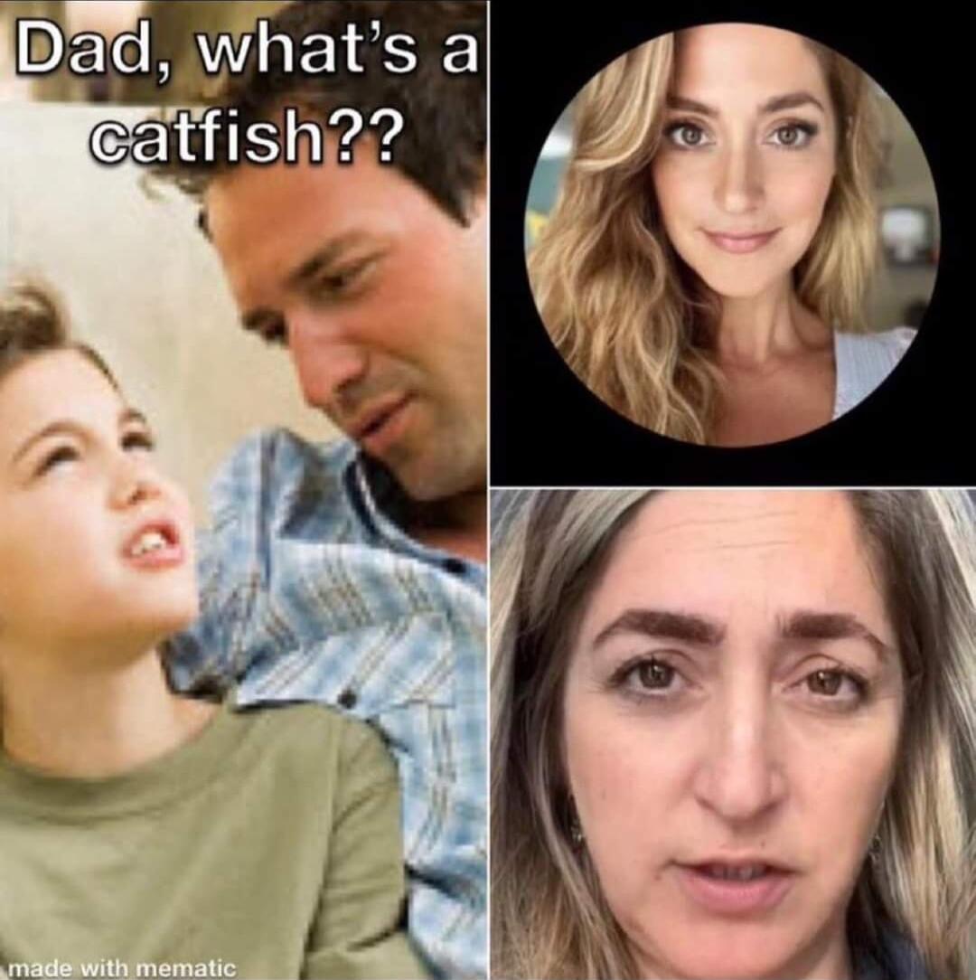 Dad whats a catfishiZ P B o