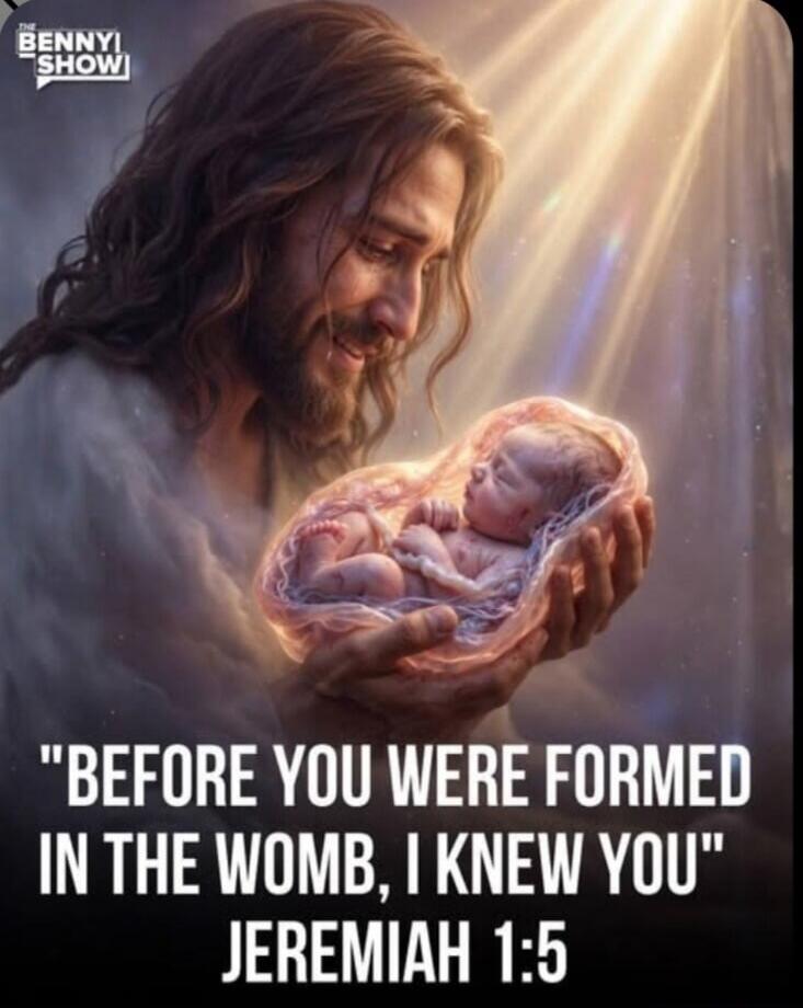 THE BENNYI SHOW BEFORE YOU WERE FORMED IN THE WOMB, I KNEW YOU JEREMIAH 1:5