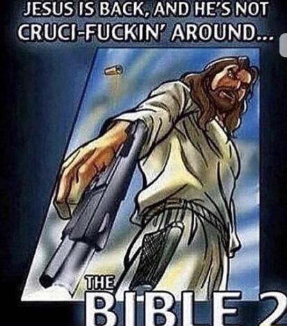 JESUSIISBACK ANDHES NOT EEATGIN AROUND