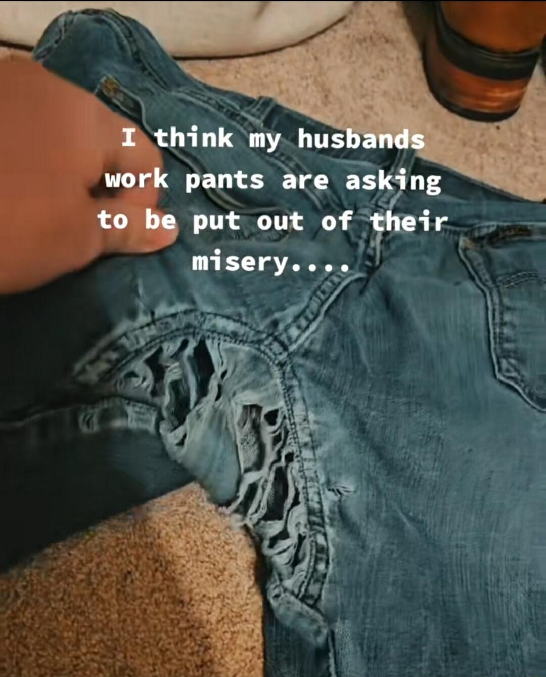 work pants rg asking th put out ofirk lury