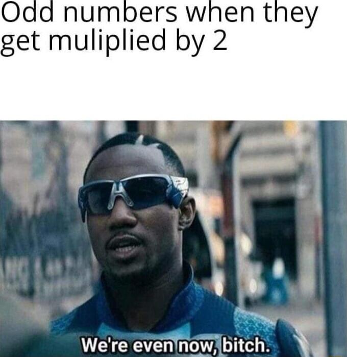 Oda numbers when they get muliplied by 2 Wereevennowibitch Vil