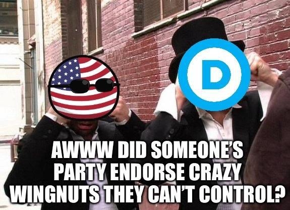 wl AWWW R PARTY ENDORSE CRAZY WINGNUTSITHEYCANT GGHTBOL