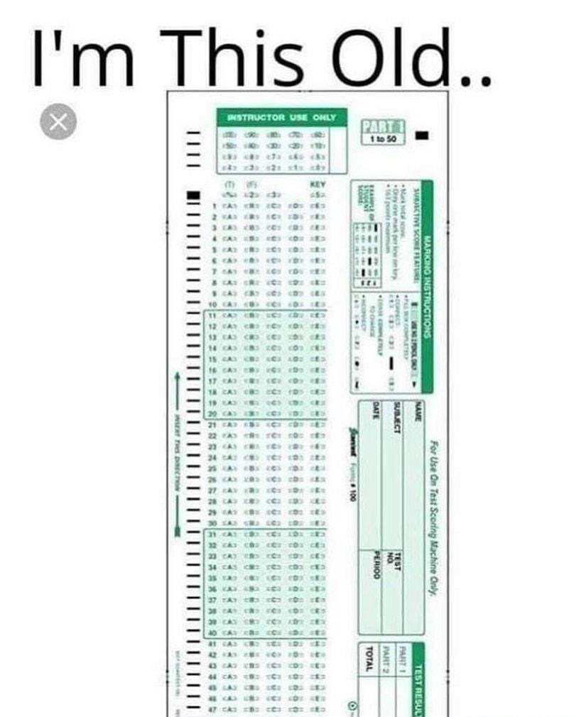 is Old Im Th For Use On Test Scoring Machine Only T PRI 1 ol otz TOTAL geslocevsscoeslpepoauacalpsocace SRARARARRFARIAAGASR e e D