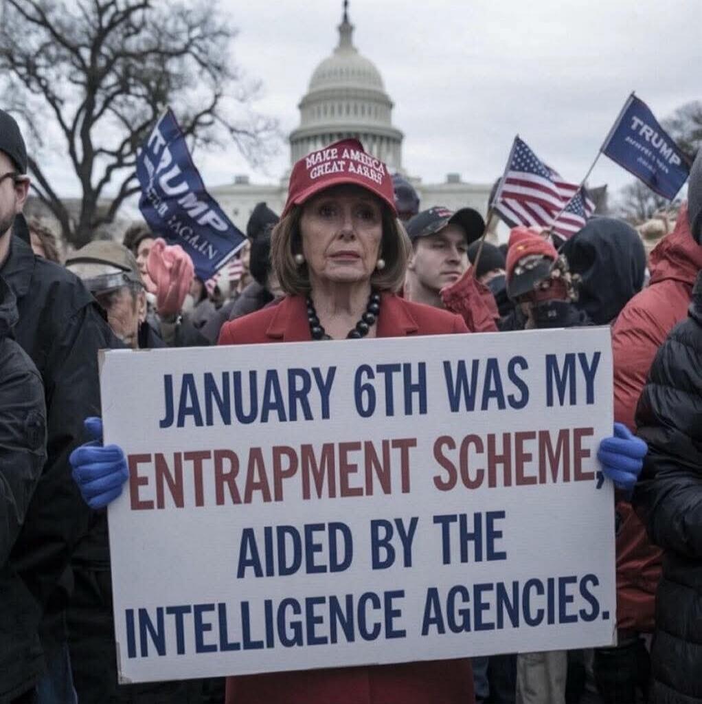 JANUARY 6TH WAS MY ENTrapment SCHEME AIDED BY THE INTELLIGENCE AGENCIES.