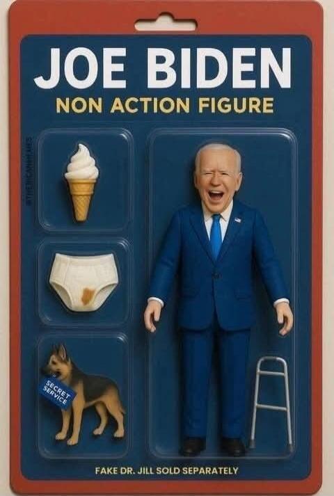 JOE BIDEN NON ACTION FIGURE SECRET SERVICE FAKE DR. JILL SOLD SEPARATELY