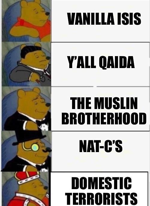 YALL QRIDA THE MUSLIN BROTHERHOOD NAT CS DOMESTIC TERRORISTS