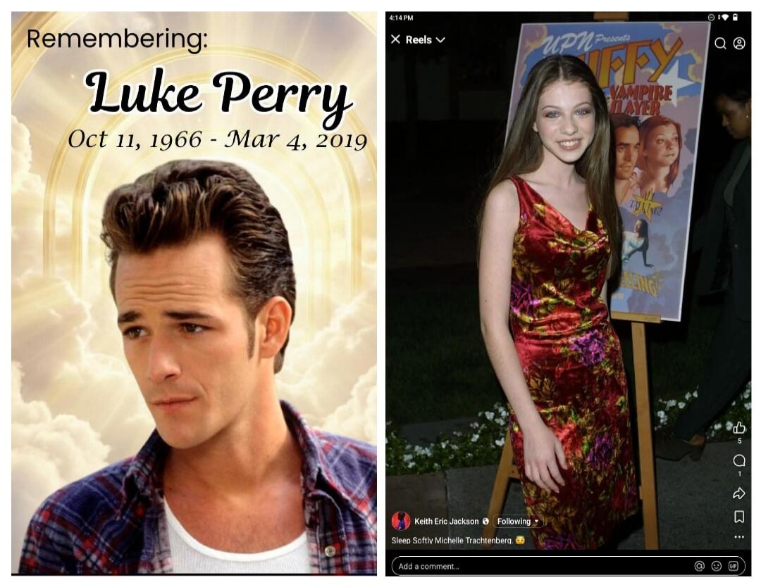 Remembering: Luke Perry Oct 11, 1966 - Mar 4, 2019