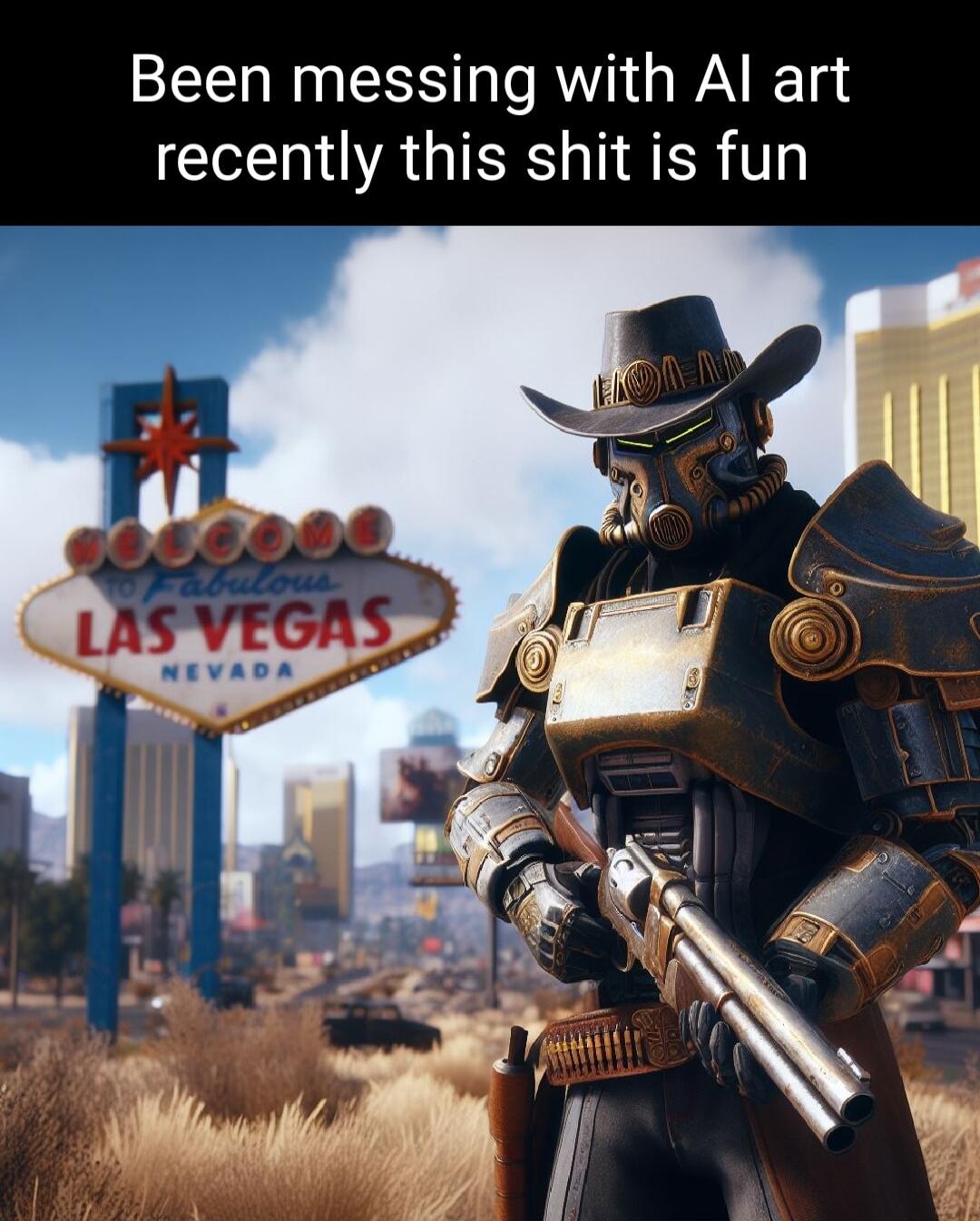 Been messing with Al art A GRS AR T