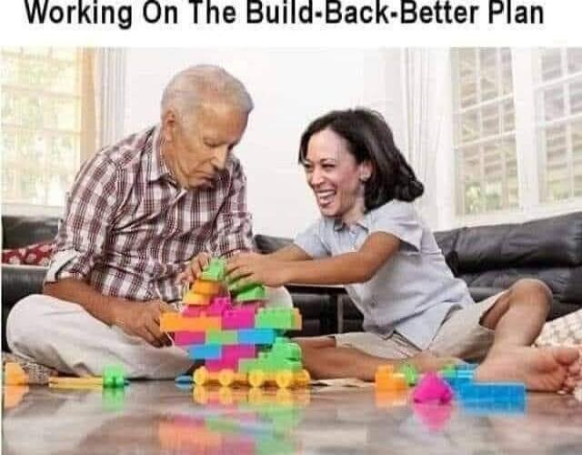 Working On The Build-Back-Better Plan