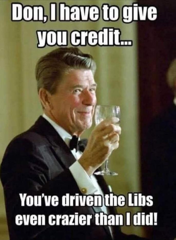Don, I have to give you credit...
You've driven the Libs even crazier than I did!