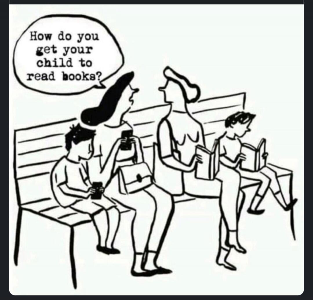 How do you get your child to read books?