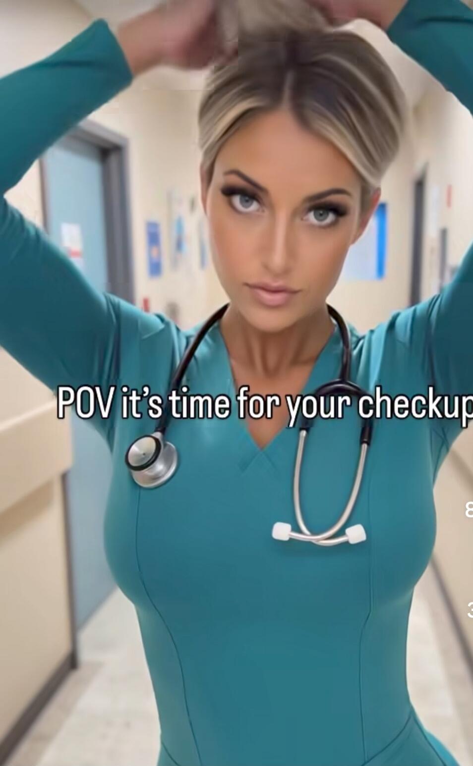 POV it's time for your checkup