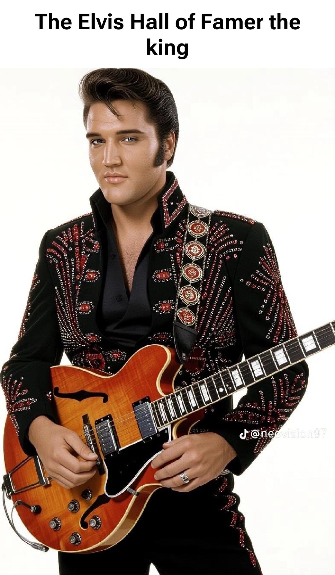 The Elvis Hall of Famer the king