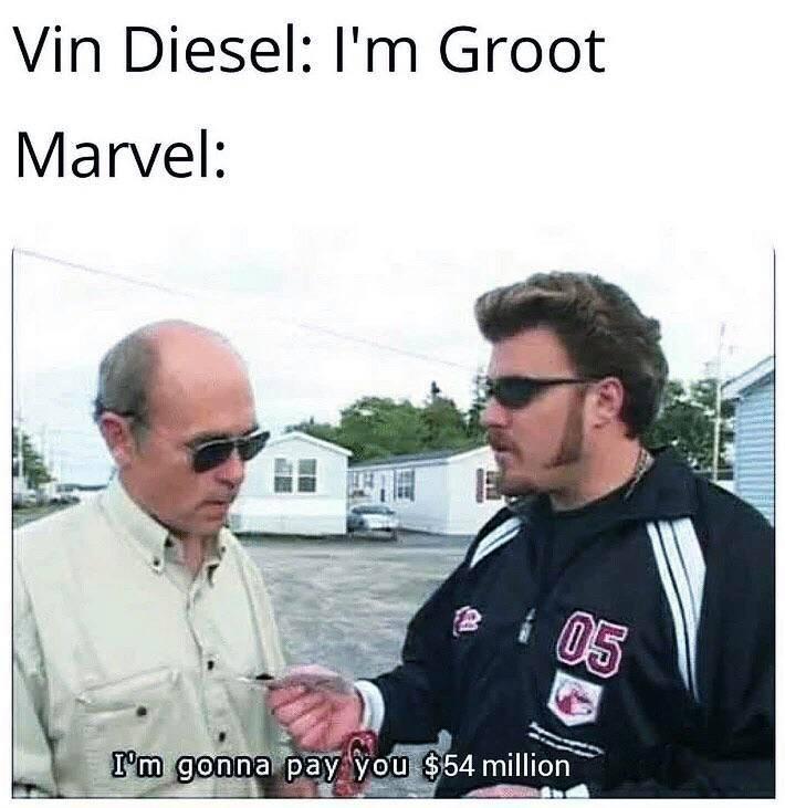 Vin Diesel Im Groot Marvel