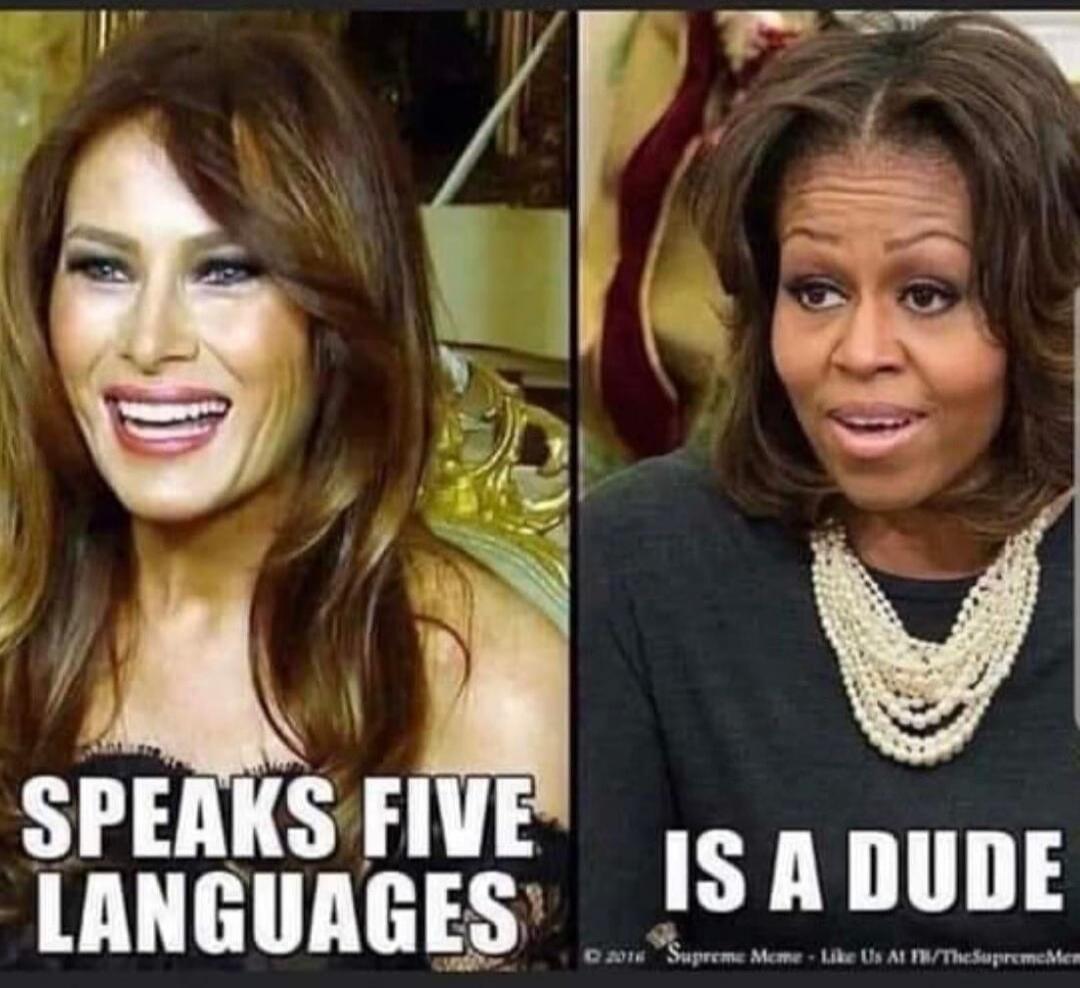 SPEAKS FIVE LANGUAGES IS A DUDE