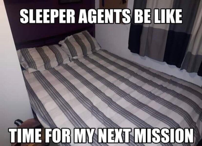 SLEEPER AGENTS BELIKE